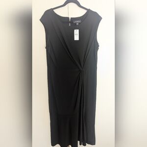 Lane Bryant Black Midi Dress